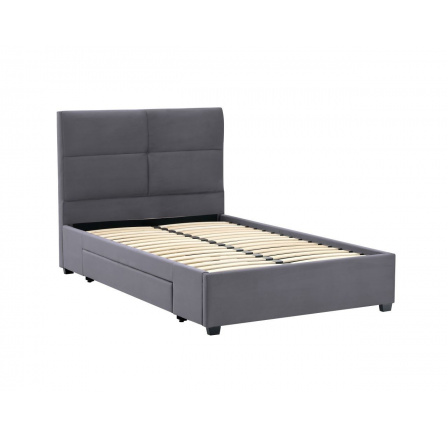 Čalúnená posteľ 120x200 sivá LT3-FXJG