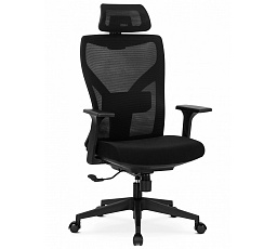 Ergonomická otočná stolička SPIRAL čierna