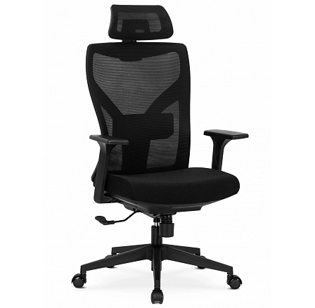 Ergonomická otočná stolička SPIRAL čierna