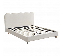 Posteľ 160x200 IZMIR Krémová