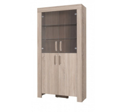 Vitrína Cezar R3, Oak sonoma
