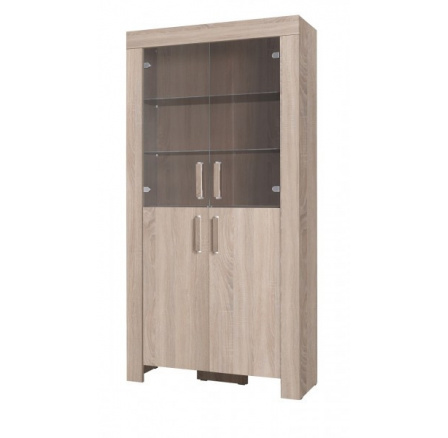 Vitrína Cezar R3, Oak sonoma