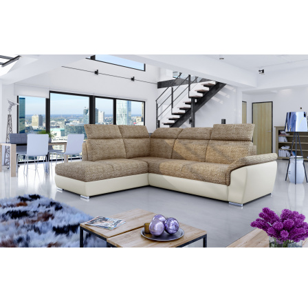 Rohová sedacia súprava LORETO, Berlin 03/Soft 33, ľavá