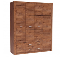 Šatníková skriňa INDIANAPOLIS I18 Ash light