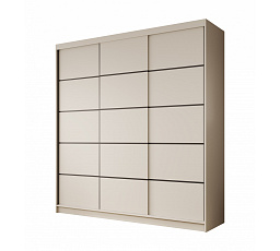 Posuvná skriňa Greta 200 Kašmír+Kašmír