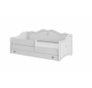 Posteľ s matracom EMKA Gray 160x80 Biela+Šedá