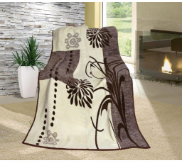 Deka Karmela jednolôžko 150x200cm záhradné kvety