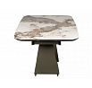 STÔL INFINITY KERAMICKÝ BIELY PANDORO / MEDENÝ 160(240)X95