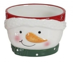 Miska vianočná Snehuliak