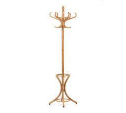 Drevený regál, masívny topoľ a breza, tmavý dub, výška 185 cm