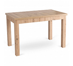 Stôl SKUBI Rozkladací 120-160 cm Dub Artisan