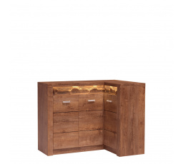 Komoda INDIANAPOLIS I15 Svetlý jaseň