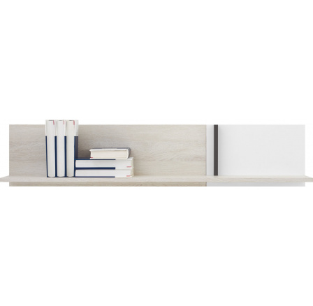 Regál REMO RM13, Dub Wilton Biela/Biela Lux/Antracit