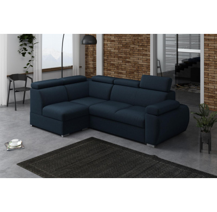 Rohová sedacia súprava Bodie VII ľavá modrá