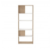Regál SIGAL 592, Jackson hickory/Biela