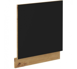 Kuchynské dvierka Molly ZM 570x596 čierna/dub artisan