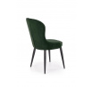 Jedálenská stolička K366, zelený zamat