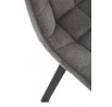 Jedálenská stolička K549 VARDO, Sivá 11/Čierna