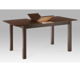 Jedálenský stôl rozkladací 120+30x80x75 cm, farba orech