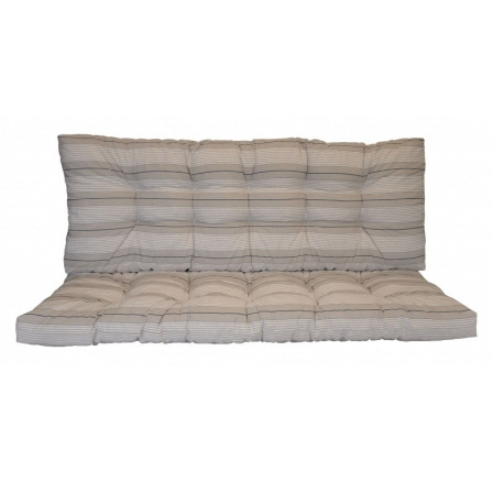 Poduška na záhradnú hojdačku 180 cm - látka Antik pruh