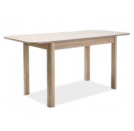 Jedálenský stôl DIEGO II, dub sonoma - 105(140)x65