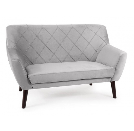 POHOVKA KIER 2 VELVET J. BLUVEL GREY 03 / WENGE