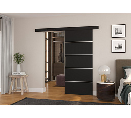 Posuvné nástenné dvere TONY 96 Black