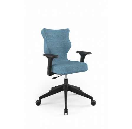 Kancelárska otočná stolička NERO , čierna Castel 06 veľkosť 6