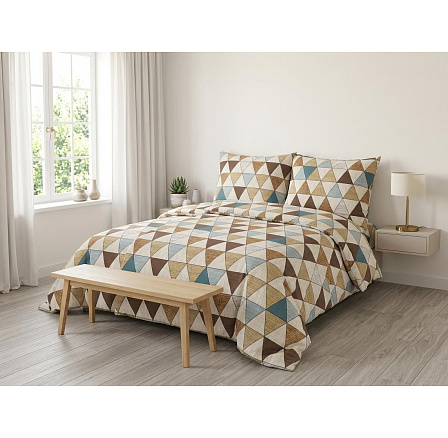 Obliečky francúzske krep 220x200, 70x90 Virginia
