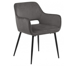 Stolička Ranja Tmavosivá