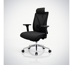 Ergonomická kancelárska stolička čierna so sieťovinou VECTOT