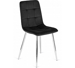 Stolička CESAR Čierna Zamatová