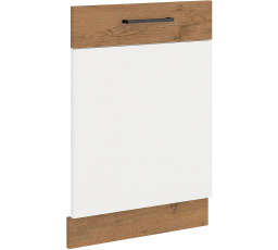 Dvierka na umývačku bez panelu VIGO - ZM 713 x 596, Dub Lancelot / Biely lesk