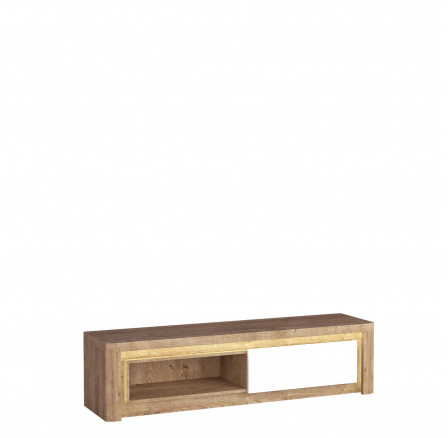 RTV truhlica LIVINIO L9 Ribbeck / Biely lesk RTV truhlica LIVINIO L9 Ribbeck / Biely lesk