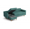 Rohová sedacia súprava Anabel UNI zelená