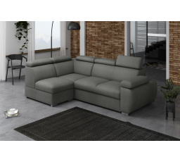 Rohová sedacia súprava Bodie VII ľavá sivá