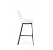 Barová stolička H99, biela/čierna