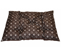 Podložka pre psa vodeodolná 80x60 cm labka hnedá