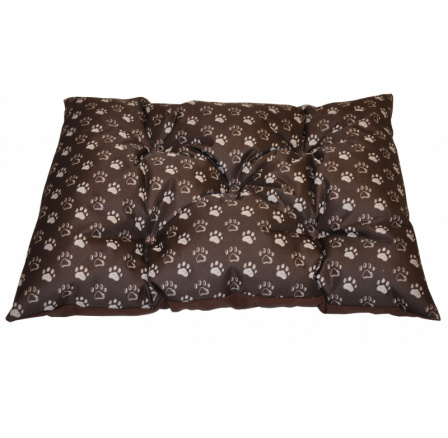 Podložka pre psa vodeodolná 80x60 cm labka hnedá