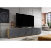 TV komoda Asha, dub artisan / rivier stone mat