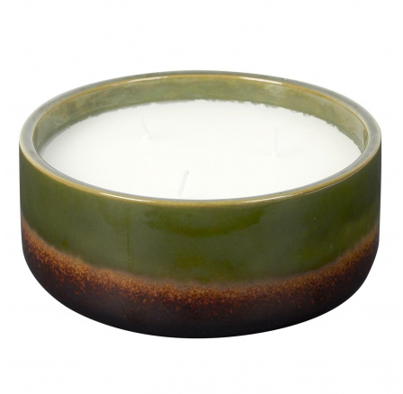 Sviečka Glaze XL v keramike zelená Sviečka Glaze XL v keramike zelená