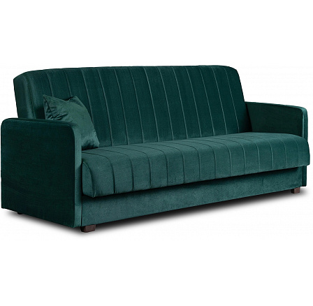 Rozkladacia pohovka PORTO Zelená Zamatová