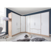 Nadstavec na skriňu SMART SRN5 L/P, dub sonoma + biely lux