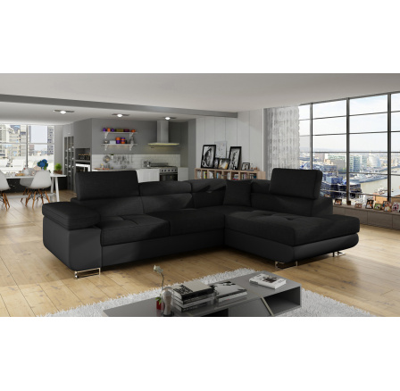 Rohová sedacia súprava ATOS, Sawana 14/Soft 11, pravá