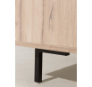 Komoda ALLMO AL-7, dub Estana light/Antracite