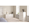 Komoda SIMPLICITY 232, Biely lesk