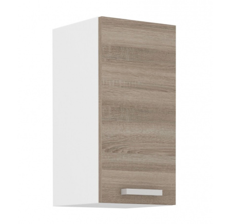 Kuchynská skrinka Dalton 30-G-1F biela/dub sonoma truffle