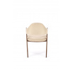 Jedálenská stolička K344, béžová