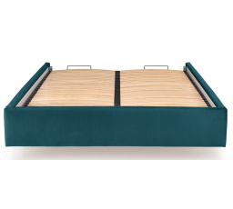 Posteľ MODULO 160 - korpus, Tmavozelený Monolith 37