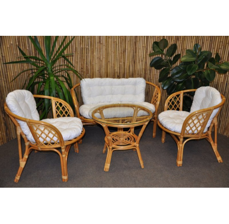 Vankúše pre Bahama set veľký kompletný biely